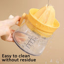Manual Juice Extractor for Orange Lemon Home Citrus Juicer Hand Compressor - White