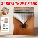 17-Key Beginner Thumb Piano Portable Instrument for Music Learning and Practice