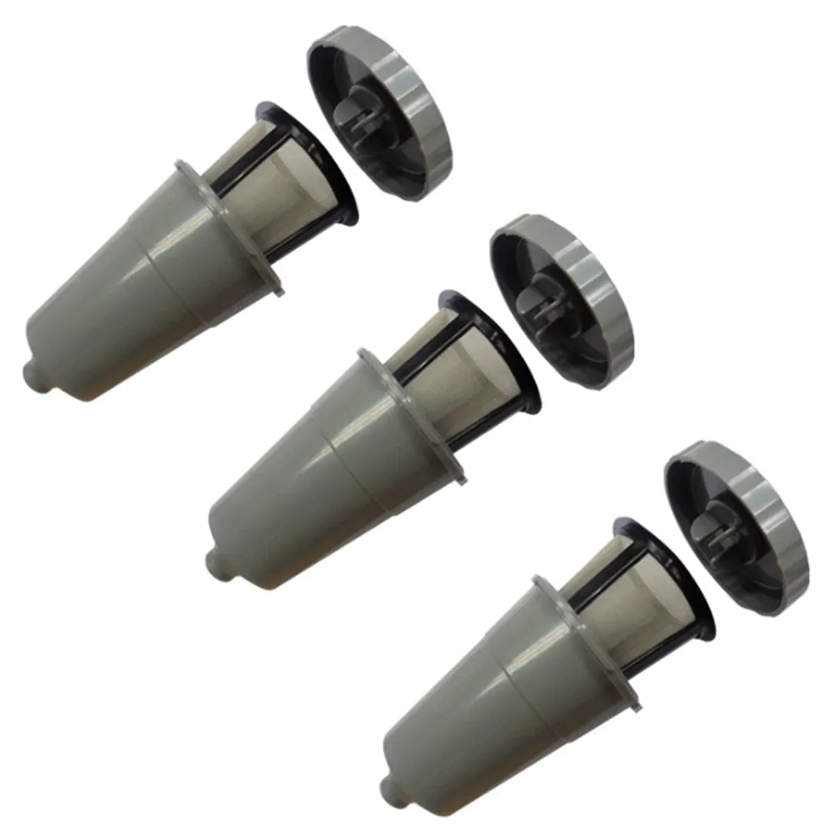 3 Piece of Set K-Cup Coffee Filter Reusable Replacement Refillable Holder
