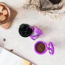 Coffee Capsule K-cup Basic Model Recyclable Reusable Coffee Pods For Home Office - Black