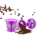 Coffee Capsule K-cup Basic Model Recyclable Reusable Coffee Pods For Home Office - Purple