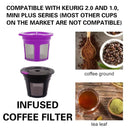 Kcup Coffee Capsule Filter Basic Model Reusable Keurig Coffee Shell For Makers - Black