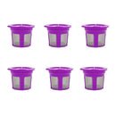 Kcup Coffee Capsule Filter Basic Model Reusable Keurig Coffee Shell For Makers - Purple
