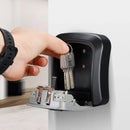 Combination Key Box with Combination Lock for Home Office Security Storage - Black