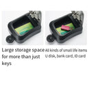 Combination Key Box with Combination Lock for Home Office Security Storage - Black