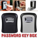 Combination Key Box with Combination Lock for Home Office Security Storage - Black