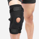 Adjustable Double Metal And Hinged Knee Brace Support Protection Arthritis Sport - L