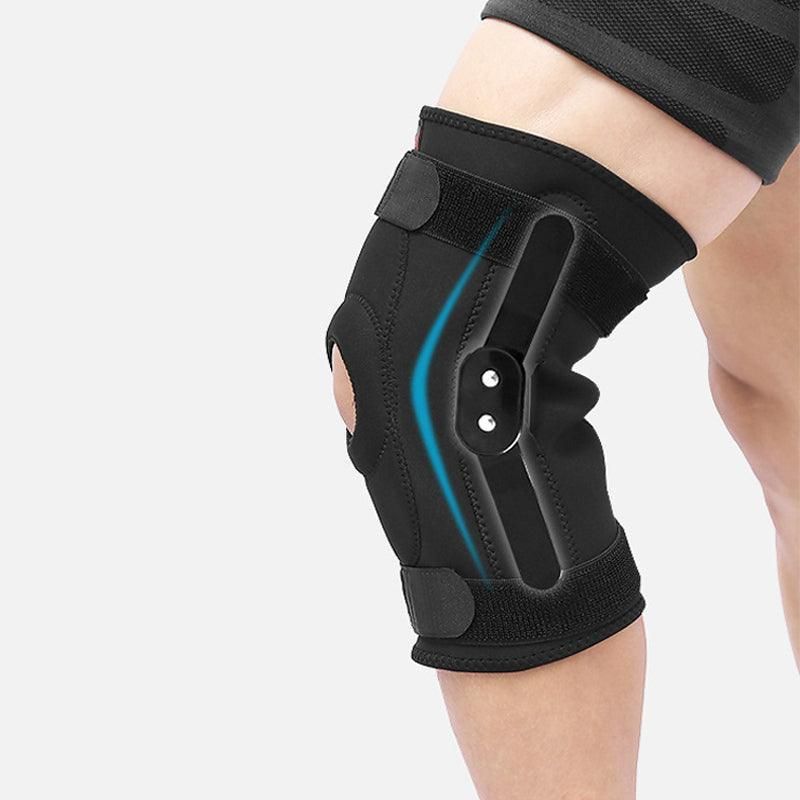 Adjustable Double Metal And Hinged Knee Brace Support Protection Arthritis Sport - M