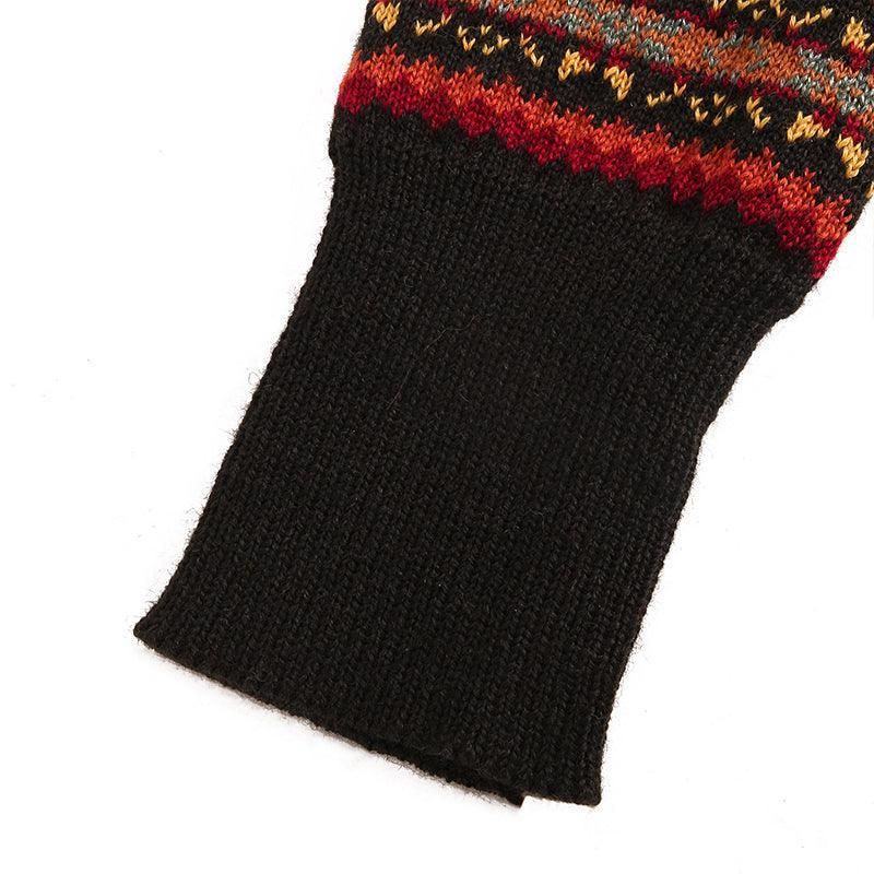 Women Ladies Winter Warm Knit Wool Leg Warmer Woolen Knee Knit Socks Leggings - Green
