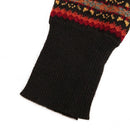 Women Ladies Winter Warm Knit Wool Leg Warmer Woolen Knee Knit Socks Leggings - Green