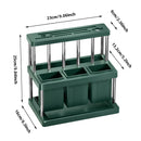 Multifunctional Kitchen Countertop Knife Block Holder with Drain Tray