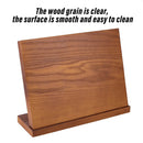 Wooden Magnetic Knife Holder Kitchen Counter Storage Rack Multi Functional Block