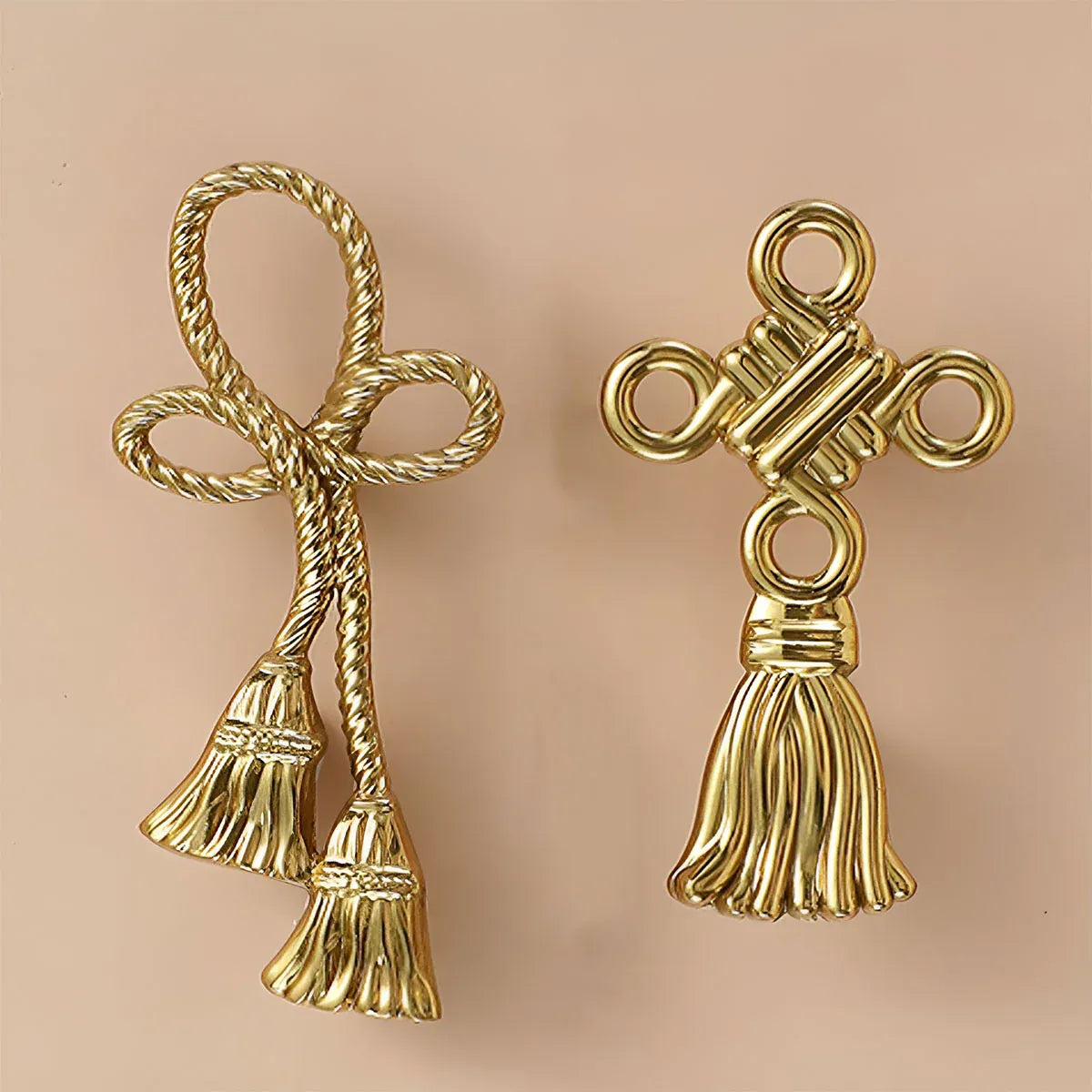 Chinese Decorative Handle Creative Flower Knot Wardrobe Drawer Cabinet Door Pull - Rope Knot