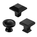 Black Copper Cabinet Handle Wardrobe Drawer Pull Door Handle for Cabinets - 3