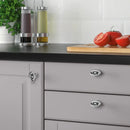 Pigeon Egg Cabinet Handle Single Hole French Style Drawer Pull for Door Closet - Brass