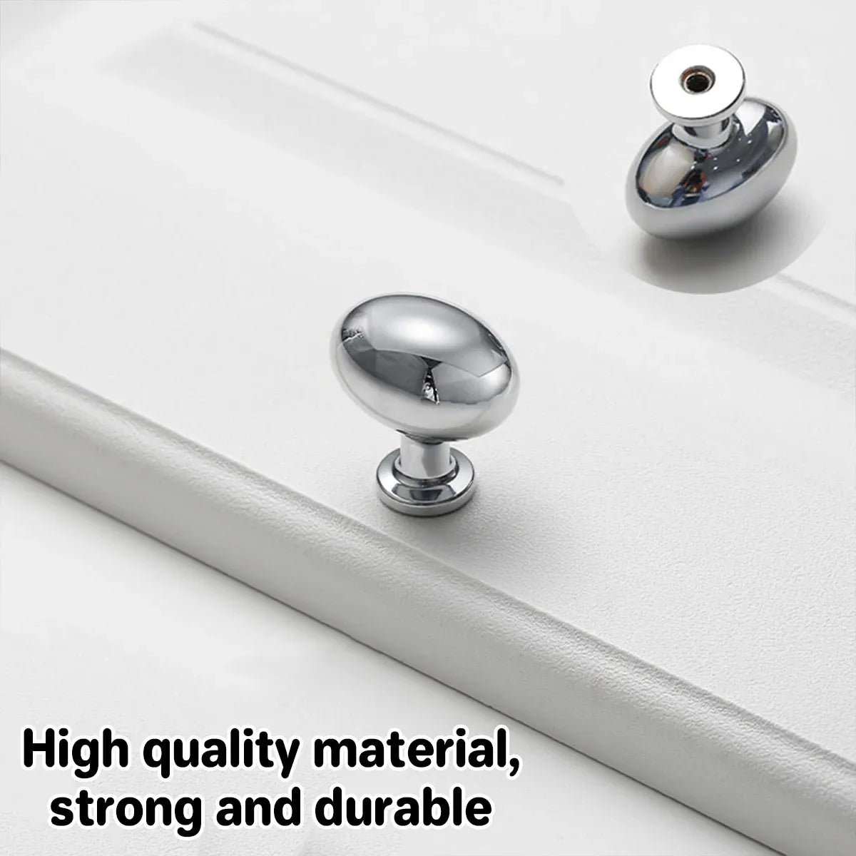 Pigeon Egg Cabinet Handle Single Hole French Style Drawer Pull for Door Closet - Mocha Copper
