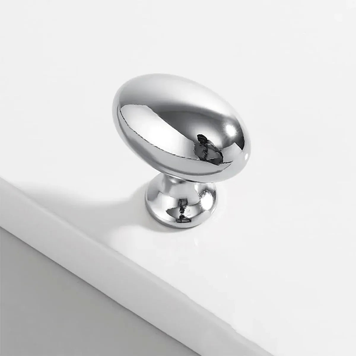 Pigeon Egg Cabinet Handle Single Hole French Style Drawer Pull for Door Closet - Mocha Copper