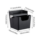Square Coffee Grounds Knock Box Durable for Home Coffee Shop Use