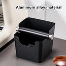 Square Coffee Grounds Knock Box Durable for Home Coffee Shop Use