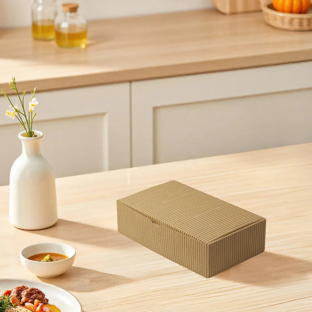 20PCS Corrugated Paper Gift Boxes Recyclable for Birthday Holiday Presents Carry