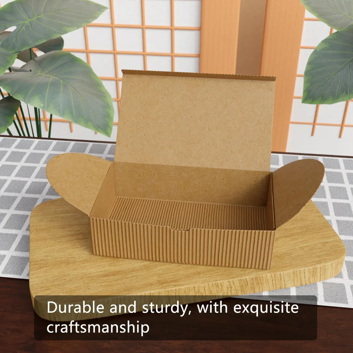 20PCS Corrugated Paper Gift Boxes Recyclable for Birthday Holiday Presents Carry