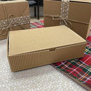 20PCS Corrugated Paper Gift Boxes Recyclable for Birthday Holiday Presents Carry