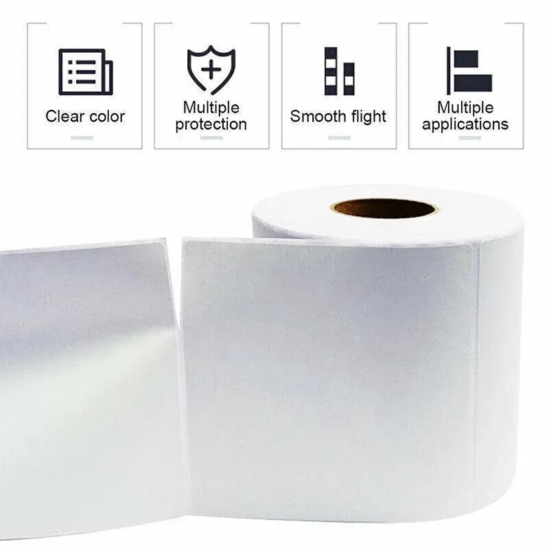 Direct Thermal Postage Labels 100x150mm Roll 350 Stickers