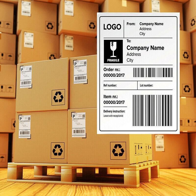 Direct Thermal Postage Labels 100x150mm Roll 350 Stickers