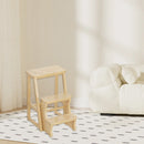 Folding Library Ladder Chair 3 Step Stool Durable for Home Kitchen Daily Use