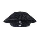 Hand Woven Paper Rope Pendant Lampshade Boho Rattan Style - Black