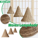 3PCS Woven Lampshade Set Pendant Light Cover for Ceiling Hanging Lamp Durable