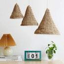 3PCS Woven Lampshade Set Pendant Light Cover for Ceiling Hanging Lamp Durable