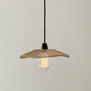 Woven Paper Rope Lamp Shade Rustic Ceiling Light Shade for Living Room Decor
