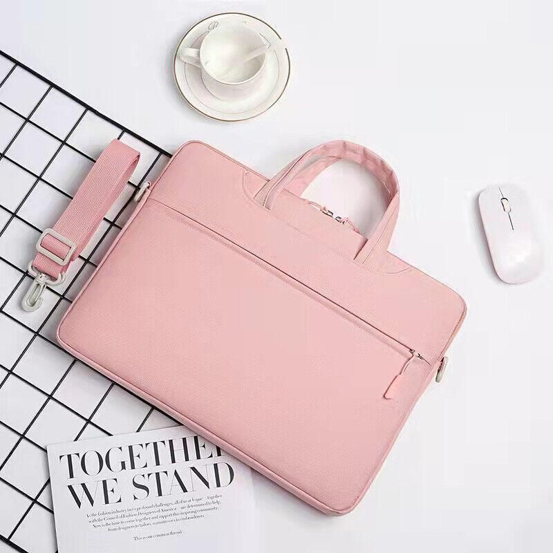 15inch Laptop Sleeve Carry Case Cover Bag For Macbook Air/Pro Hp Notebook - Pink
