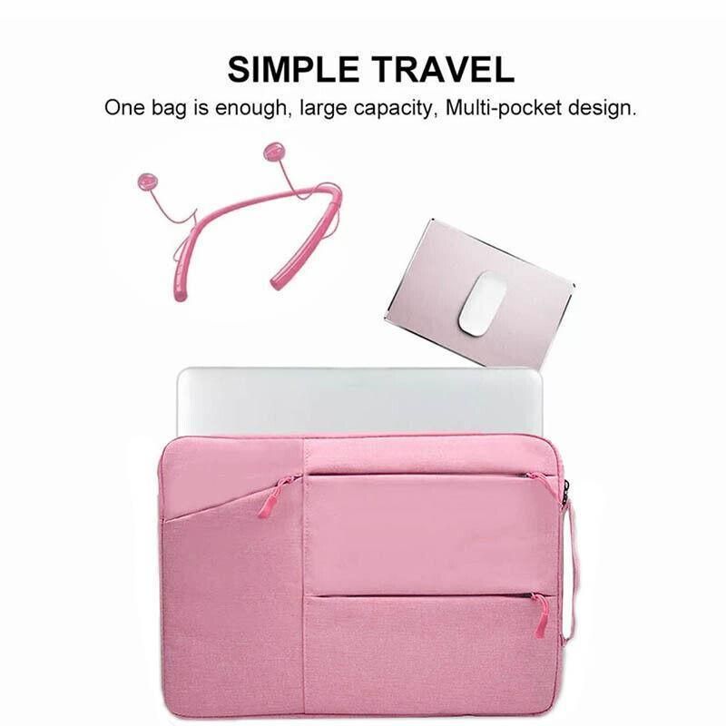 Laptop Sleeve Travel Bag Carry Case For MacBook Air Pro For 12.9”-13.3” - Black