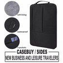 Laptop Sleeve Travel Bag Carry Case For MacBook Air Pro For 12.9”-13.3” - Black