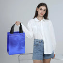 24pcs Laser Non Woven Gift Bags Tote Bags for Party Favor Wedding and Birthday - Rose Red