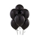Latex Balloons 10 Inch for Birthday Party Wedding Event Decoration 10PCS Set - Black