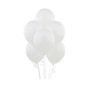 Latex Balloons 10 Inch for Birthday Party Wedding Event Decoration 10PCS Set - White