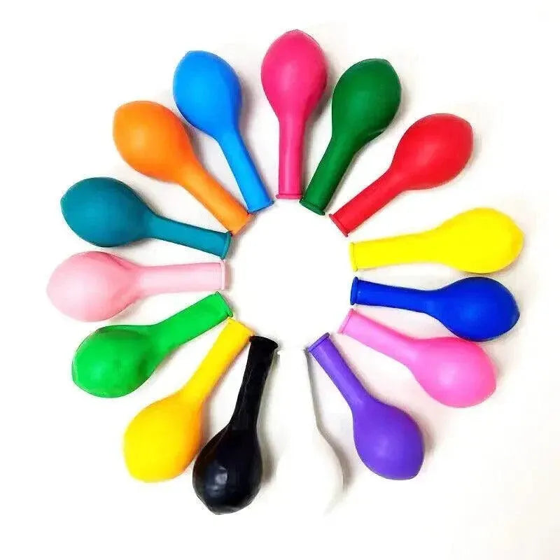 Latex Balloons 10 Inch for Birthday Party Wedding Event Decoration 10PCS Set - White