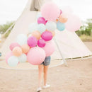 Latex Balloons 10 Inch for Birthday Party Wedding Event Decoration 10PCS Set - Orange