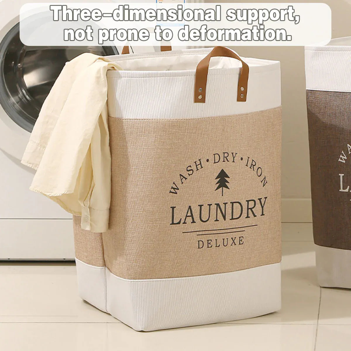 Foldable Laundry Basket Clothes Storage Bin Dirty Clothes Hamper Toy Organizer