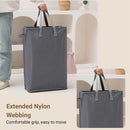 Foldable Large Capacity Oxford Cloth Laundry Basket Toy Storage Bag Household - Navy Blue