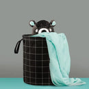 Foldable Laundry Basket Dirty Clothes Hamper Toy Storage Organizer Storage Bin - Cars