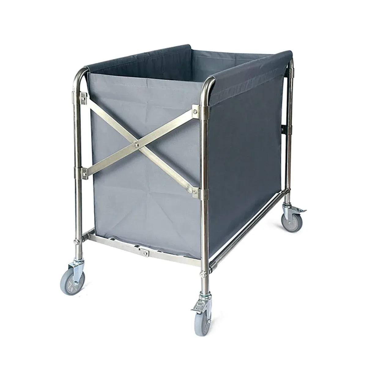 Multi Functional Hand Pushed Cloth Cleaning Service Cart Hotel Guesthouse Rooms