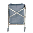 Multi Functional Hand Pushed Cloth Cleaning Service Cart Hotel Guesthouse Rooms