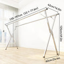 Drying Rack Foldable Stable Sturdy for Indoor Outdoor Balcony Space Saving