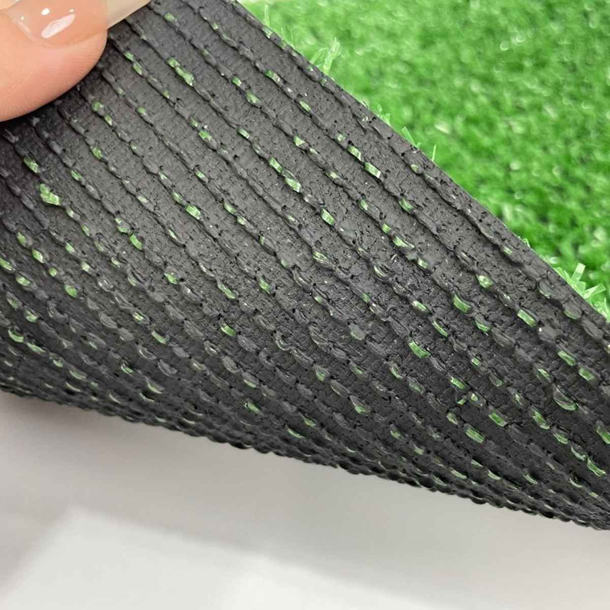 Artificial Synthetic Grass Lawn Realistic Fake Turf Garden Outdoor Decor Set - 1cm