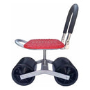 Greenhouse Garden Mobile Wheeled Stool Sturdy Durable Non Slip Seat Easy to Move