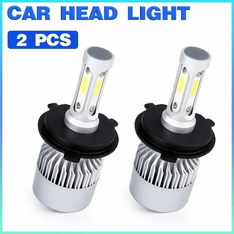 H4 9003 36W 300000LM LED Headlight kit Lamp Bulbs Globes High Low Beam Upgrade